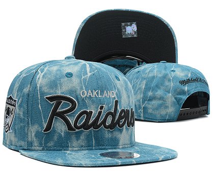 Oakland Raiders Snapback Hat SD 8702